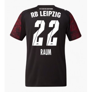 RB Leipzig David Raum #22 Jalkapallovaatteet Kolmaspaita 2025-26 Lyhythihainen